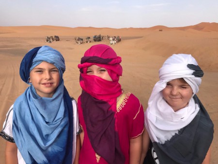 Marruecos con niños en familia